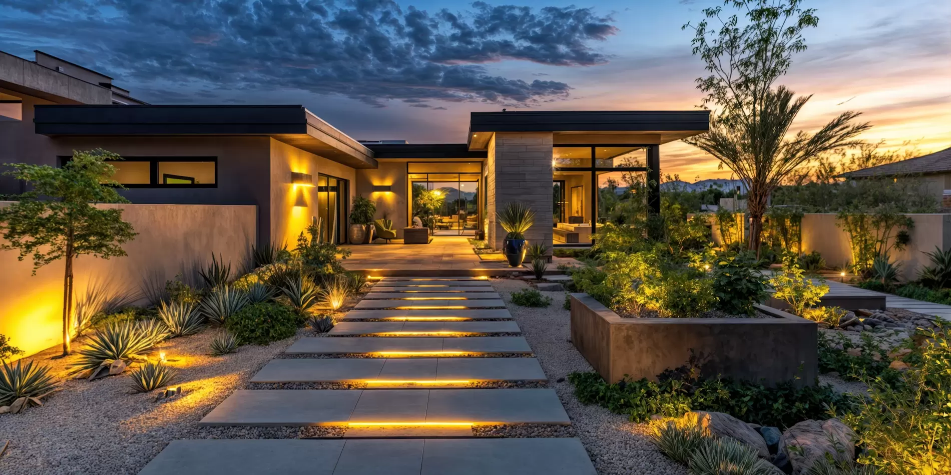 Luxury property marketing image