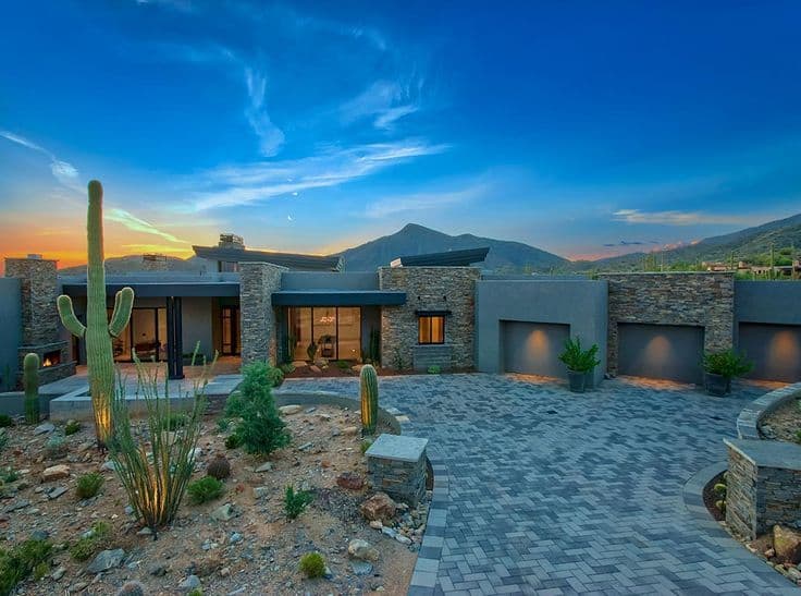 Phoenix neighborhood home exterior